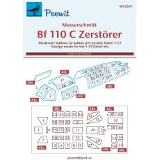 Messerschmitt Bf 110 C Zerstörer (Italeri a Bílek)